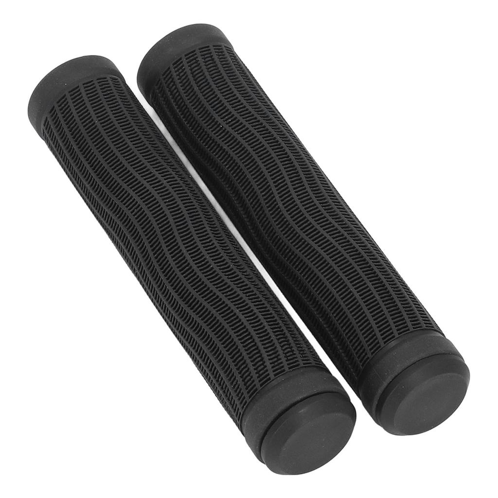 2pcs Bike Handle Grips Anti Slip Rubber Bicycle Handlebar Grips Ergonomic Replacement Bike Grips
