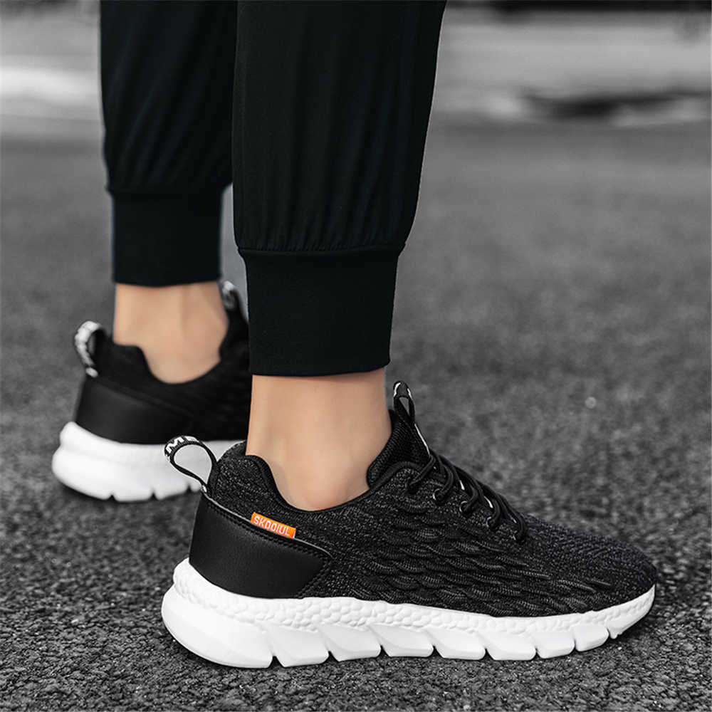 Fashion Number 43 44-45 Red Shoes Men Casual Large Tennis Sneakers Sole Rubber Man Sports Sapato Industrial Sewing Advanced Idea