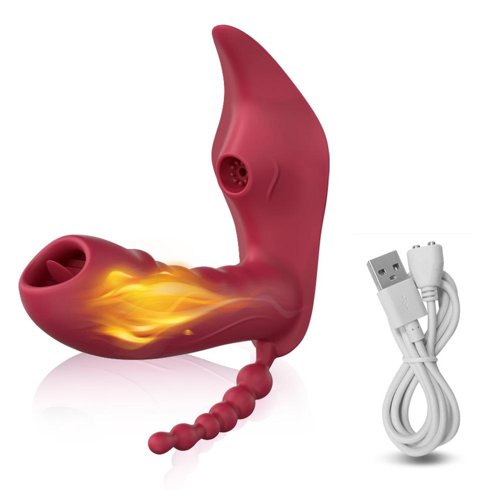 Bluetooth APP 3 in 1 Dildo Vibrator für Frauen Drahtlose Fernbedienung Sucker Klitoris Stimulator Sex Spielzeug Weibliche Paar Erwachsene 18