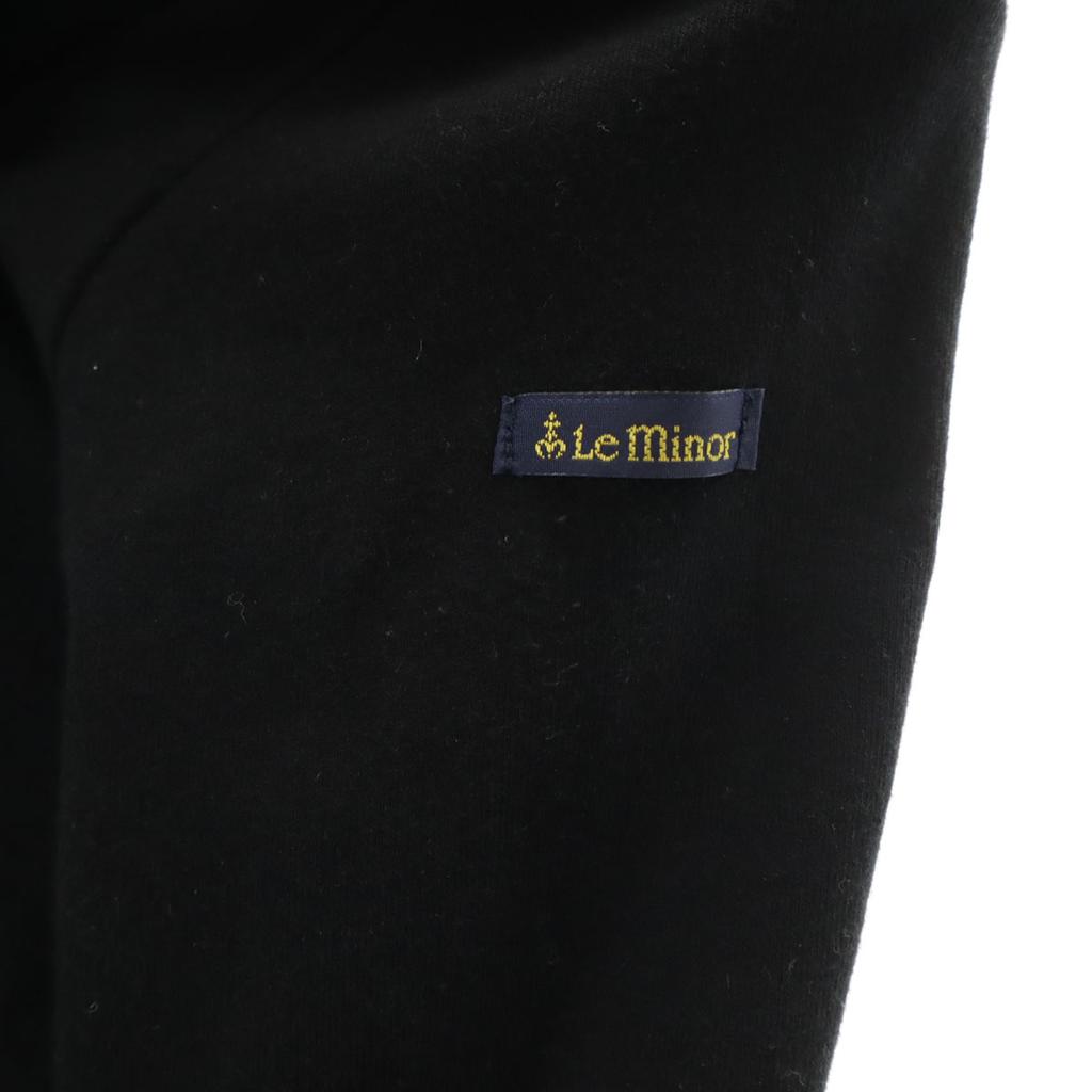 Le Minor Made In France Long Sleeve Cardigan 1 Black Women Used