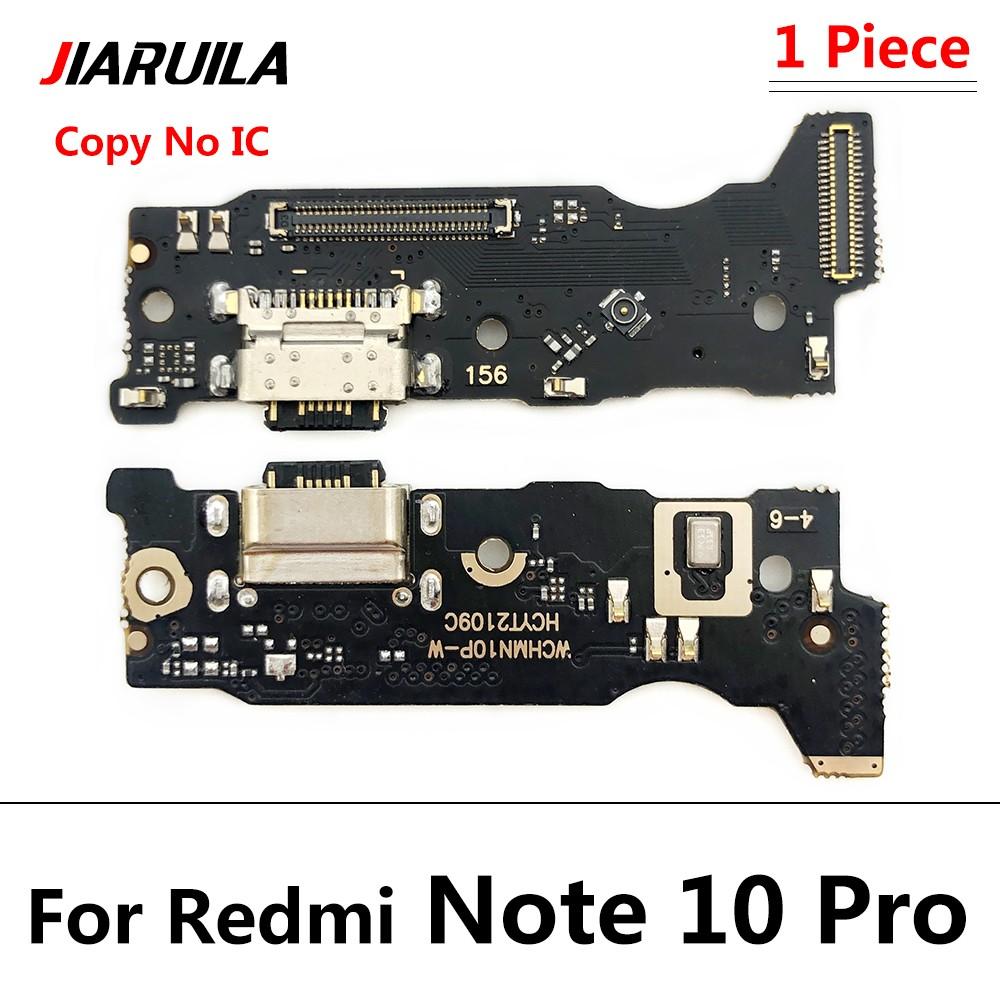 USB Dock Connector Charging Port Flex Cable For Xiaomi Redmi Note 1 1A 6 7 8 9 Pro 8T 9S 11 Pro Charger Board With Mic Module