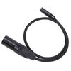 3.5mm Female to XLR Male Cable Prevent Interference Noiseless 3pin Stereo XLR Adapter Cord for