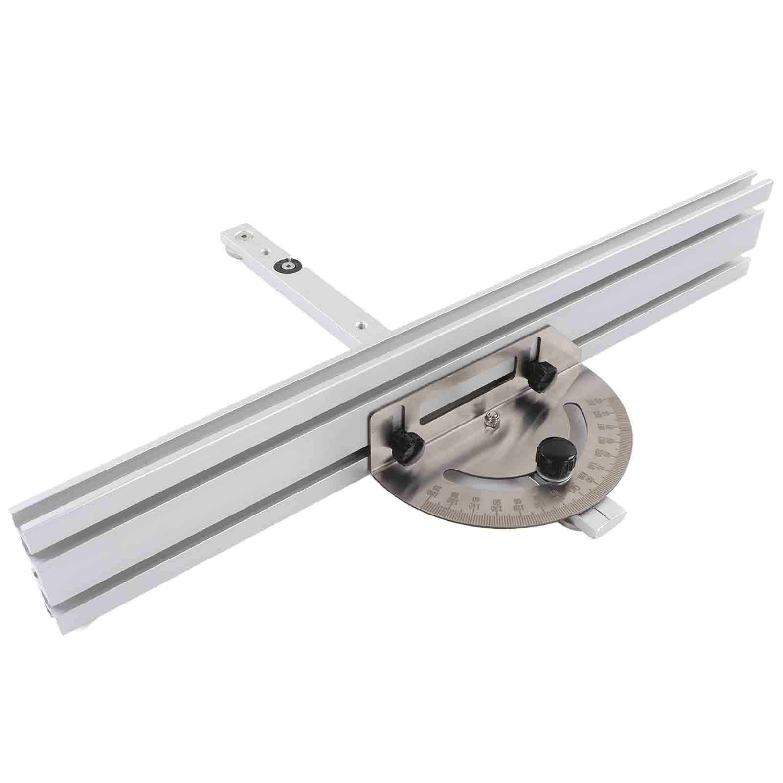 

Система углового упора для настольной пилы Высокая точность скоса Запирающий механизм Алюминиевый сплав Прецизионный угловой упор и направляющая