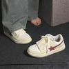 Niche retro star board shoes women's spring and autumn new flat-bottomed versatile sports little white shoes