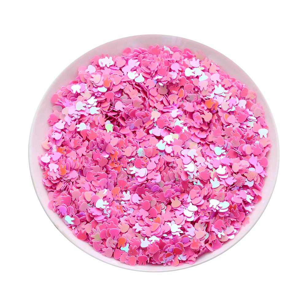 

10g Butterfly Sequins Laser Glitter Sequin Epoxy Resin Paillettes Rabbit Heart Sequin for DIY Epoxy Resin Crafts Nail Art Decor 10Grams