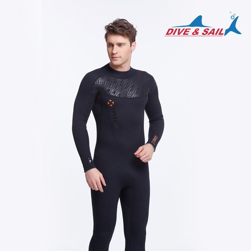 3MM Diving Suit Men Women With Neoprene Thick Thermal Deep Snorkeling One-piece Surfsuit S