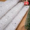 160X50Cm Pv Velvet Gilded Snowflake Velvet Fabric for Christmas Decoration Pillow Cover Women's Hoodie Handmade Diy Sewing Cloth