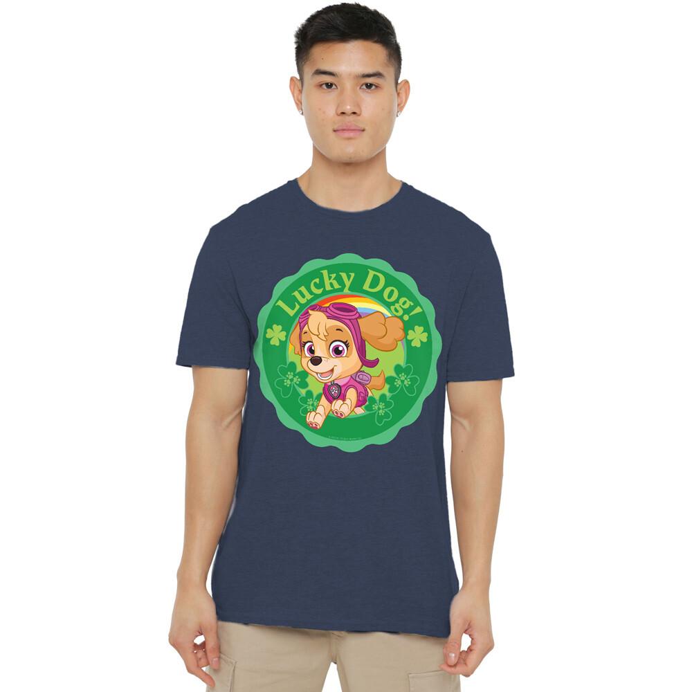 Paw Patrol St. Patrick S Day Lucky Dog T-Shirt S-2XL Navy XL