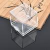 1-10Pcs Cube Transparent Plastic Box Cat Mineral Box Mineral Label Box Mineral Crystal Specimen Display and Collection Box