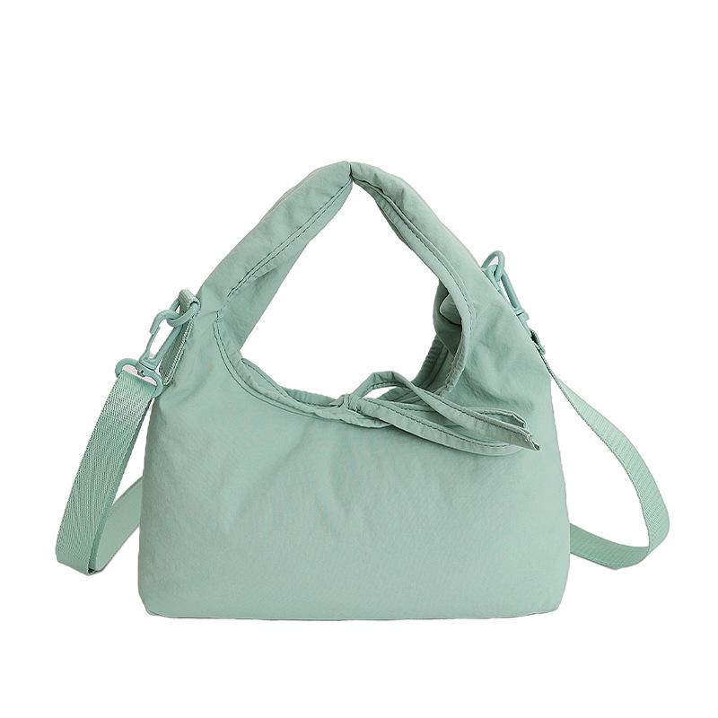 

2025 new Mori high-end niche bow handbag casual simple large-capacity shoulder messenger bag