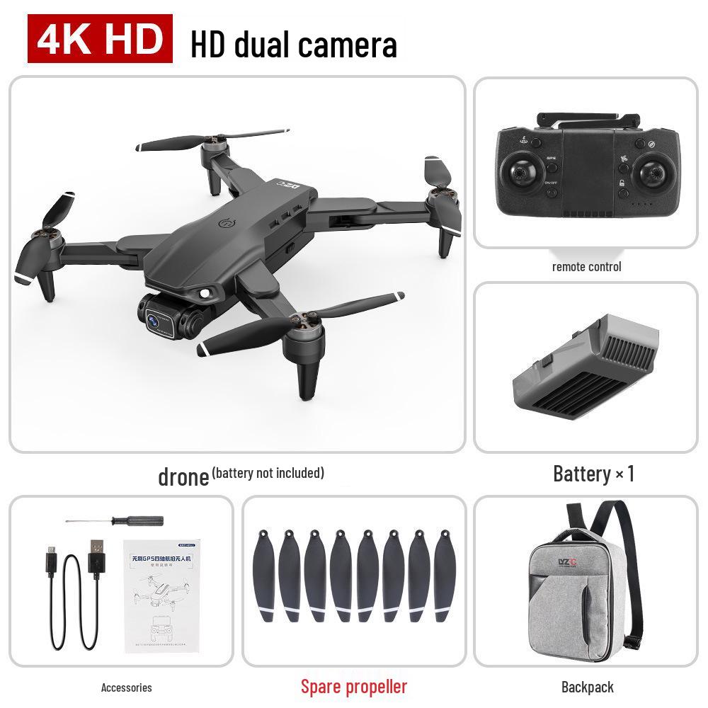 L900PRO 4K Brushless GPS Drone: High-Definition Aerial Photography, Four-Axis Foldable RC Aircraft