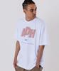 ALL DAY HOOPS Adh Summer League Oversized Short Sleeve T-Shirt White