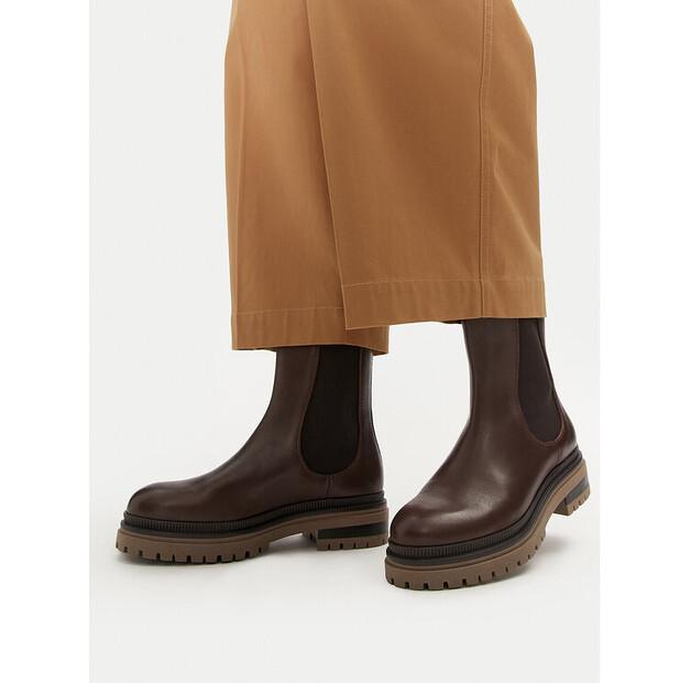 Ботинки Weekend Max Mara Chelsea Livrea 24257960346 Brown