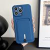17 Popular Card Bag Mobile Phone Case Push Card Apple 17PRO Mobile Phone Case iPhone16PRO Card Mobile Phone Case Applicable