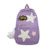 Schoolbag Japanese cartoon cute backpack women's large capacity leisure travel backpack campus high value star student schoolbag