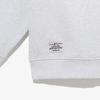 New Era FW22 Solid Color Logo Embroidered Crew Neck Pullover Long Sleeve Sweatshirt Unisex sweatshirt Gray 13338670