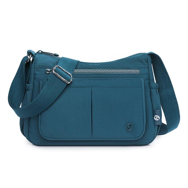 Casual Damenhandtaschen mit großem Fassungsvermögen, neue Sommerprodukte, leichte Umhängetaschen mit mehreren Fächern, modische einfache Messenger-Bags aus Nylon