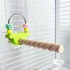 Durability Wooden Parrots Gym Interactively For Climbing Jumping And Playing Helps Prevent Boredom In Pet Birds
