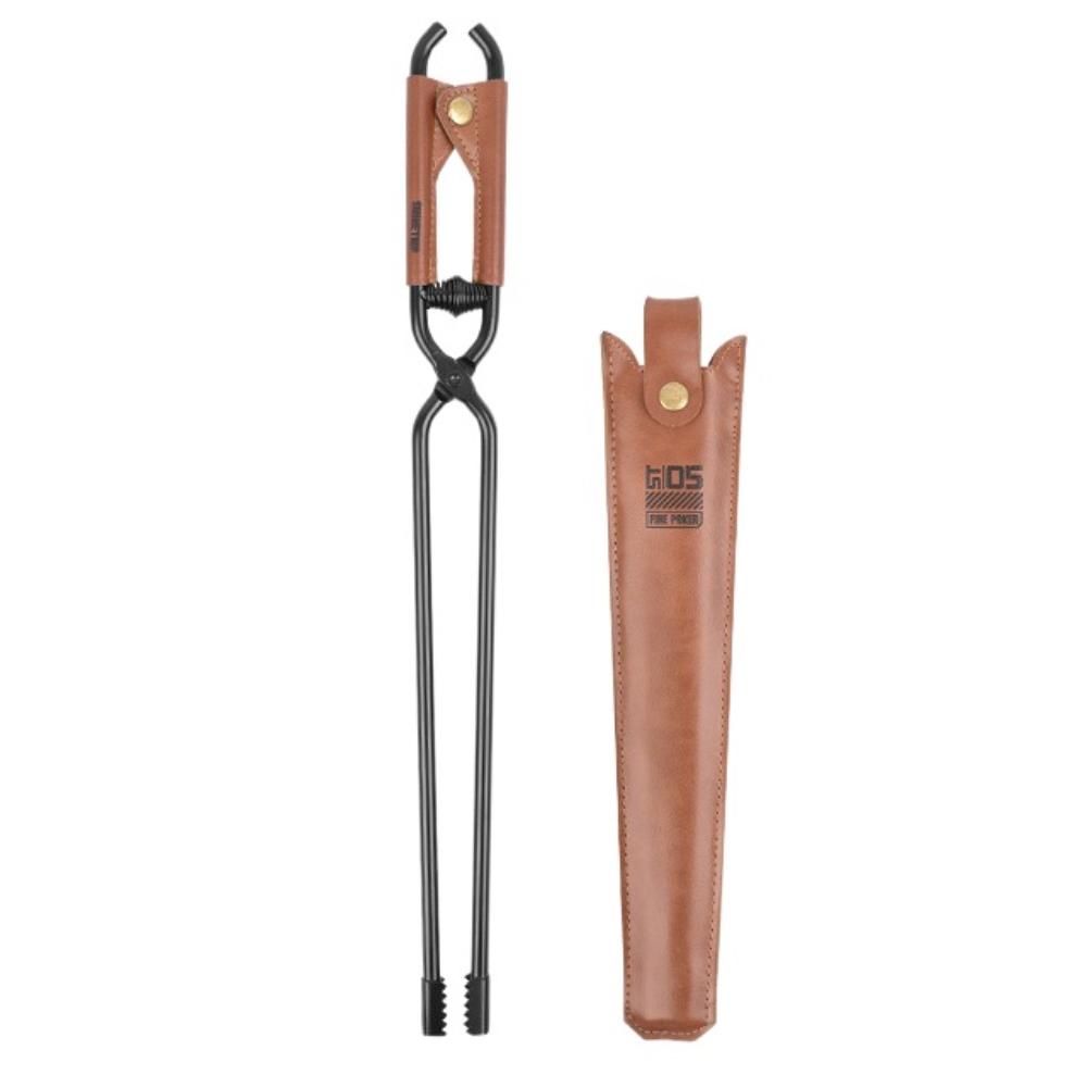 Anti-scald Fire Clip ShineTrip BBQ Fire Tool Portable Outdoor Tools  for Picnic BBQ