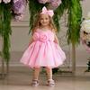 Baby Girls Princess Dress 3D Flower Formal Gown Piano Performance Wedding Party