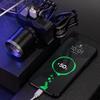 Rechargeable Portable Headlamp Super Bright Flashlight Light Waterproof Emergency Camping Cycling Searching LED Headlight