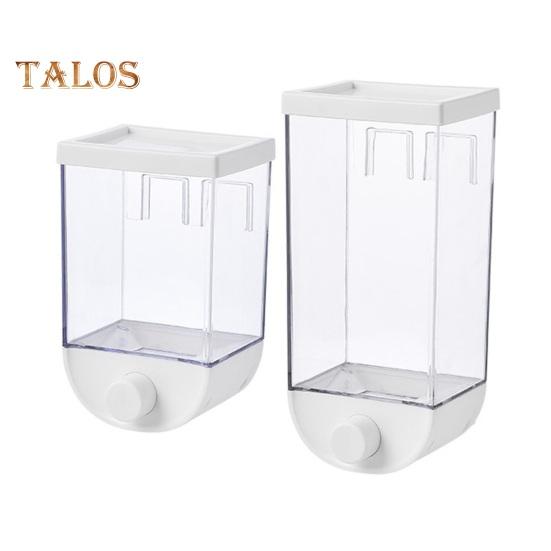 Uzavřená nádoba na cereálie Vzduchotěsná úložná nádoba Nástěnný design Velká kapacita Potravinářská Kvalita Organizér na cereálie Kávová zrna