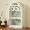 Miling Decorative White Wooden Wall Shelf