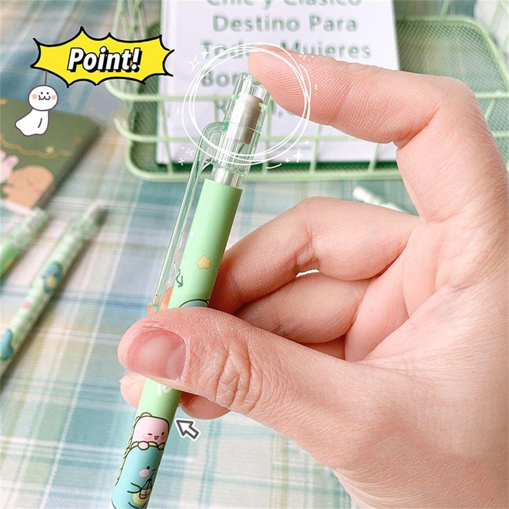 Korean with Eraser Student Stationery Press Pen Movable Pencil Automatic Pencils Mechanical Pencil