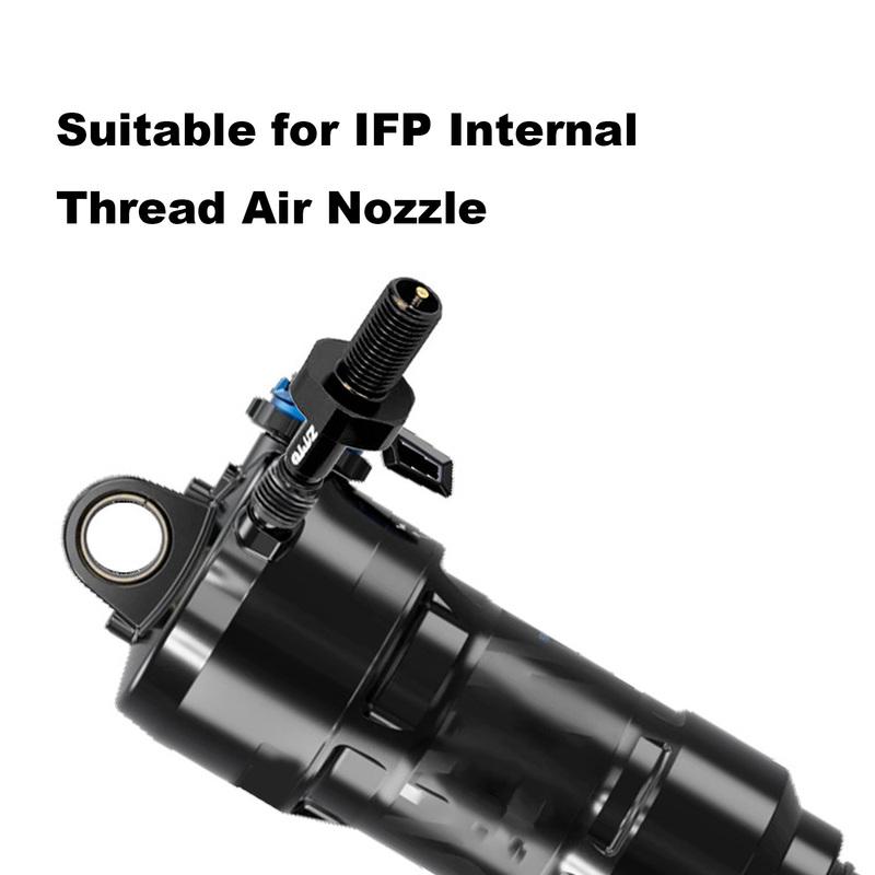 Bike Valve Adapter Conversion Tool Aluminum Alloy Rear Shock Absorber Inflatable Joint Bike Valve Adaptor Tool