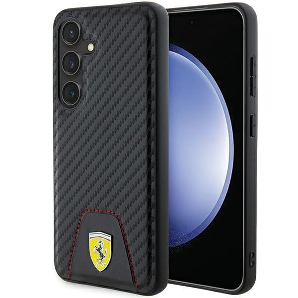 Ferrari FEHCS24SN3PUK S24 S921 Black/black Hardcase Carbon Stitched Bottom