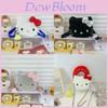 Hellokitty Pu Mini Backpack With Stitching Print And Open Pocket For School Use