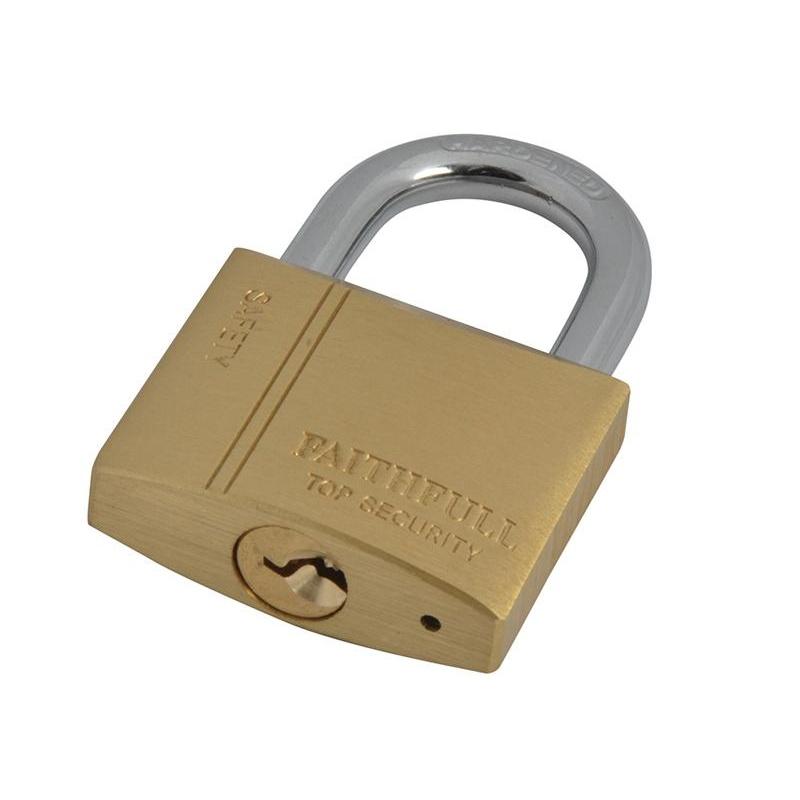Faithfull Brass Padlock