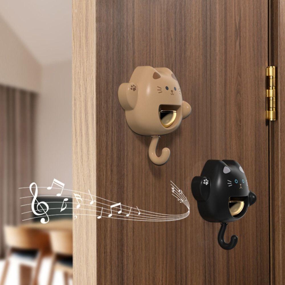 Creative Cat Hook Exquisite Doorbell Multi-functional Magnetic Bell Entrance Reminder