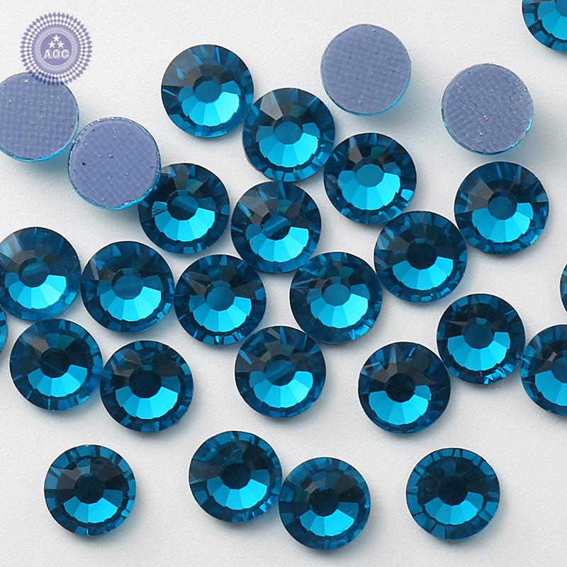 Color Summary Clothes Imitation Austrian Hot Diamond Clothes Diamond Dance Clothing Diamond Xiuhe Clothing Diamond Flat Bottom Diamond Accessories