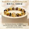 Yellow Tiger's Eye Tower-Shaped Bracelet – Wealth & Career Success-Traditional Chinese Culture Jewelry