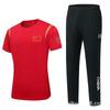 Customizable Quick-Dry Short Sleeve Sports Top: Summer Fitness & Training Uniform
