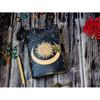 Sun Moon Vintage book for Men Women 200 Handmade pepar with Loc for Traveling Sketchbook poetry Notebook Birthday gifts For him pegan book