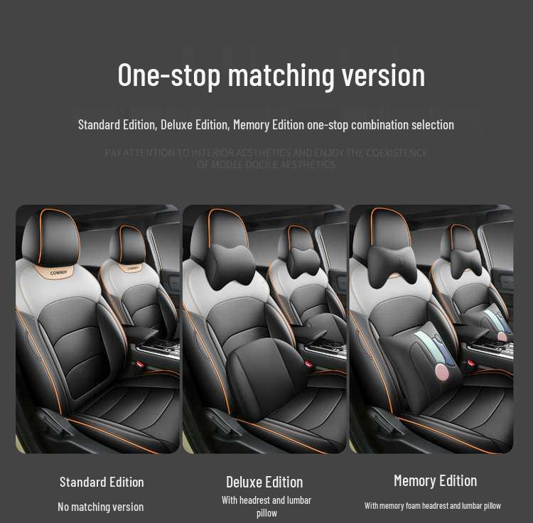 Geely Icon Chocolate Edition All-Season Leather Car Seat Covers & Cushions