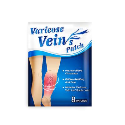 8 PcsBag Varicose Veins Stickers Varicose Vein Healing Patch Plaster Promote Blood Circulation