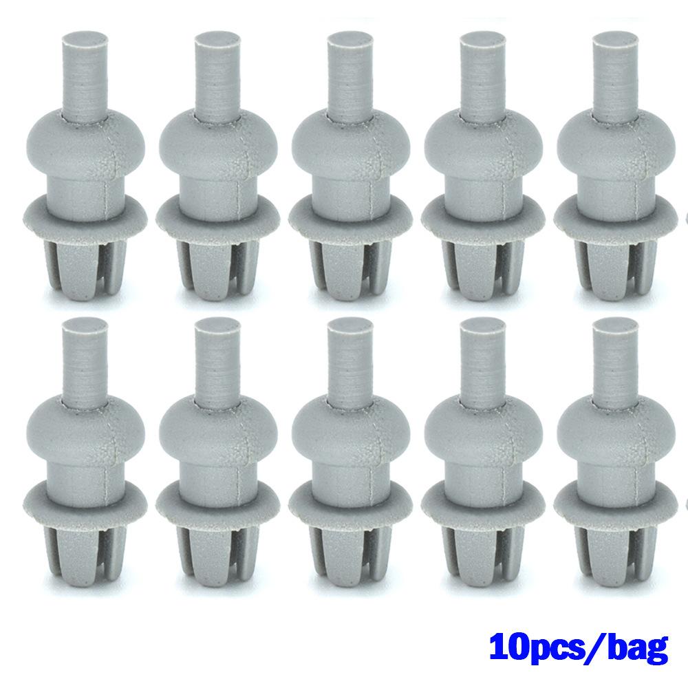 4/10Pcs X GREY PARCEL SHELF CLIPS FOR CORD STRING Plastic FOR CITROEN SAXO C2 C3 XSARA PICASSO Car Accessories