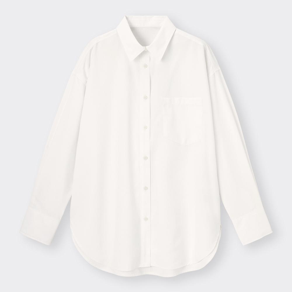 

рубашка оверсайз GU с длинными рукавами