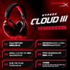 HyperX Cloud III Gaming Headset with DTS Headphone:X Spatial Audio, 53mm Drivers, and Cloud II Comfort, Black, Compatible with PC, PS5, PS4, Xbox Seri