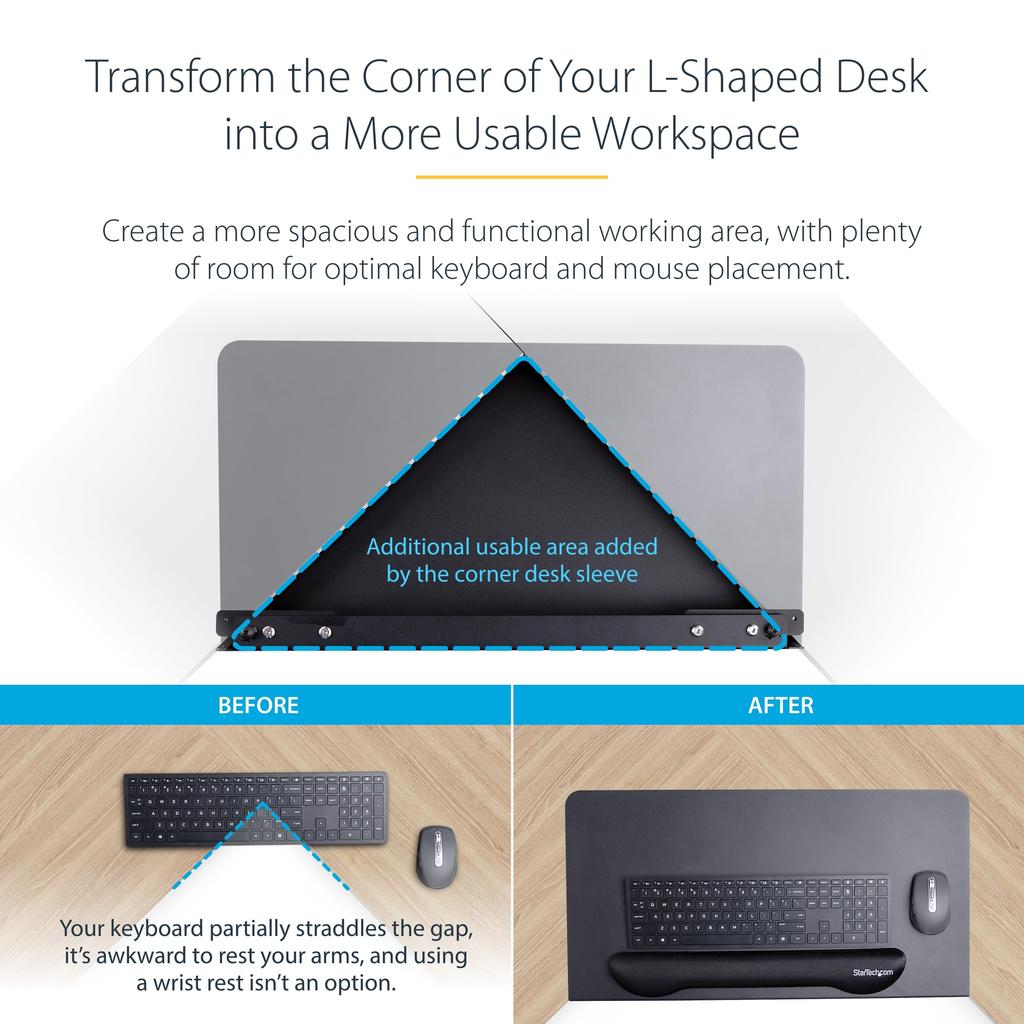 Desk Extender Clamp Mount Width X Depth Cm Compatible with Tabletop Thickness To Cm Steel Arm Wrist Rest Keyboard Mouse Stand Aftermarket Desk Table