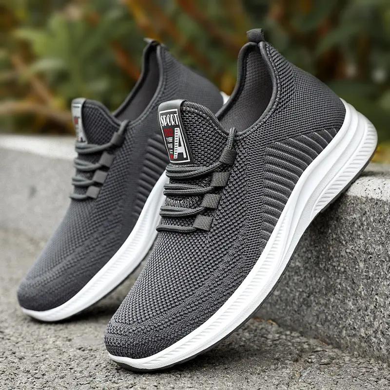 New Men's Shoes Sports Flats Casual Shoes  New Fashion Breathable Walking Shoes Lightweight and Comfortable Men's Shoe