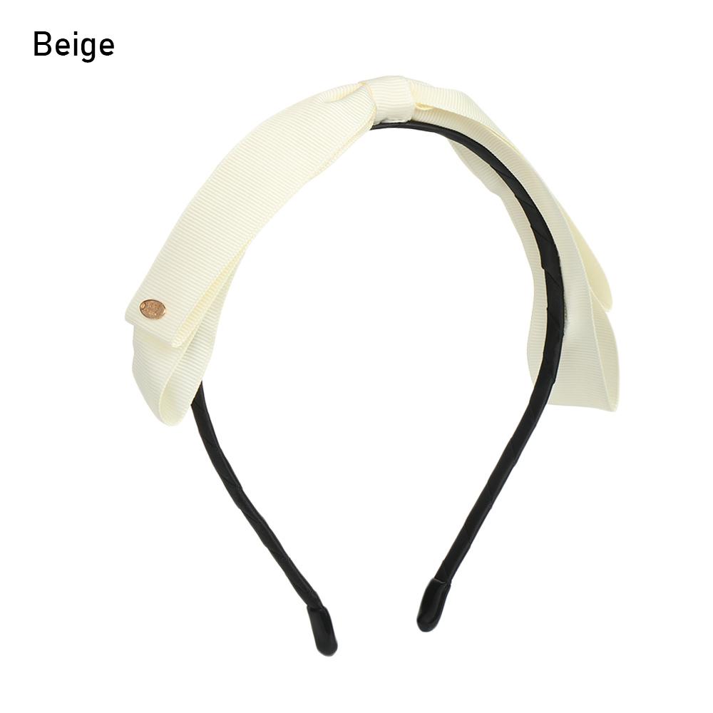 Accesorios para el cabello Dulce Vintage Lazo Bisel Adorno para la cabeza Diadema ancha Diadema Lazo Bandas para el cabello