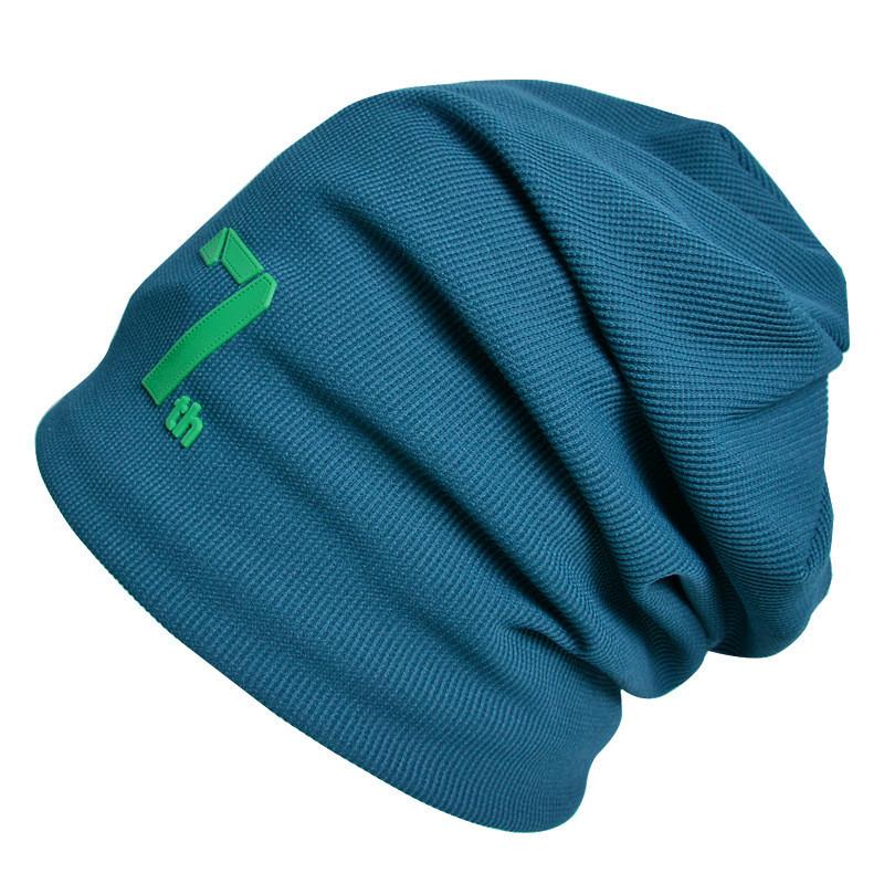 Fashionable Knit Hat With Breathable Cotton For Casual Urban Style