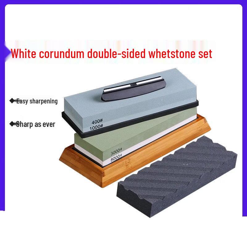 Ruhan Professional Double-Sided Whetstone Set