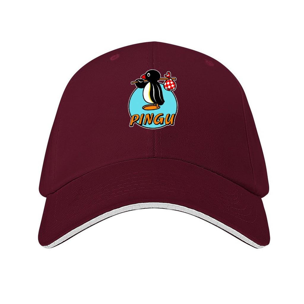 Pingu TV-serier Basebollkeps designerkeps lyxkepsar Barnhatt Solskydd Pojke Kvinnor