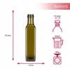 Bottle of MARASCA OLIVE 250ml for olive oil, tinctures, vinegar, oil, syrup, sauce bottles