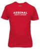 Arsenal North London Červené tričko Fanouškovský top Gunnera